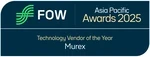 Murex Wins Technology Vendor of the Year at FOW Asia Pacific Awards