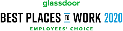 Glassdoor Best Place to Work 2020 logo