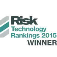 Risk Technology Rankings 2015 Winner logo