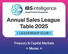 IBSi Sales League Table Treasury award 2025