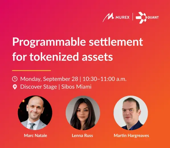 Programmable settlement for tokenized assets