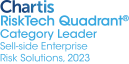 Chartis RiskTech Quadrant Category Leader Sell-side Enterprise Risk Solutions logo